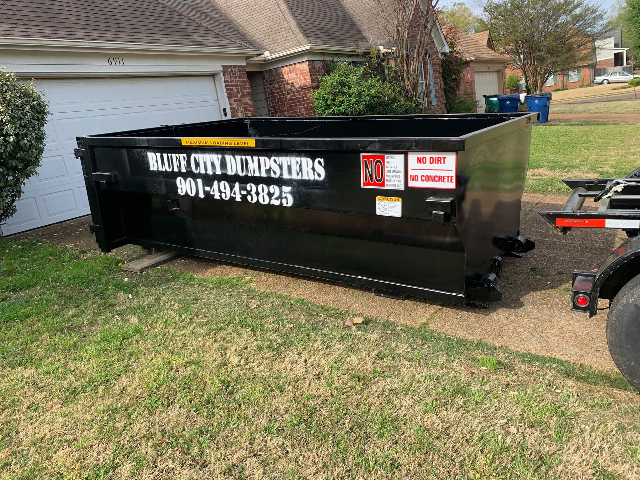 Dumpster Rentals in Memphis TN Bluff City Dumpster